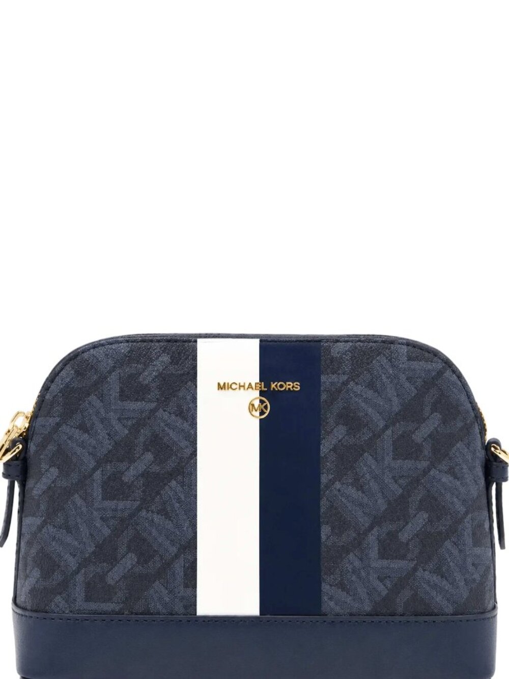 Michael Kors Jet Set Charm Large Dome Crossbody Navy Admiral Multi